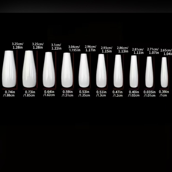 Dani Brown & Gold Press On Nails w/3D Rhinestones - Picture 4 of 6